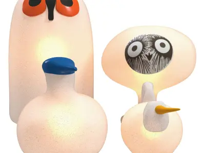 Linnut lights collection 3D model