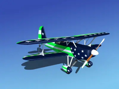 Stolp Starduster SA100 V01 3D model