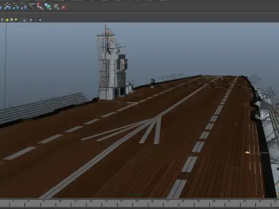 Batle ship Akagi To Japan 3D model