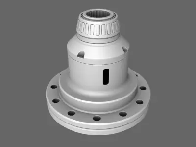 Limited Slip Differential 3D model