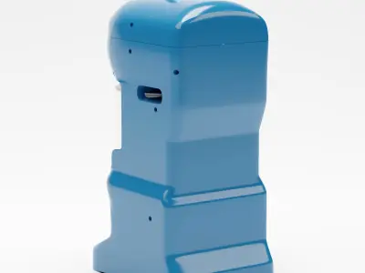 Ice Shaver 3d model kitchen tool 3D model