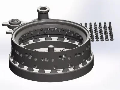 Spoked Wheel DIY Assembly Kit Alfa-Romeo 2300 Monza 1931 3D print model