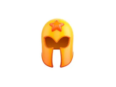 Prop252 Star Helmet 3D model