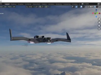 Jet 7th Gen 3D model