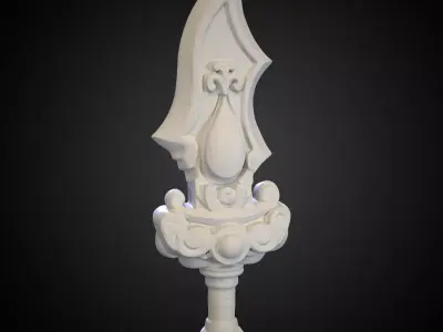 Stylized Sword 06 3D model