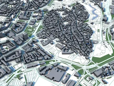 Tallinn City Estonia 3D model