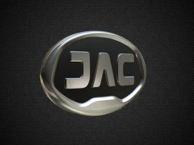 jac logo 3D model