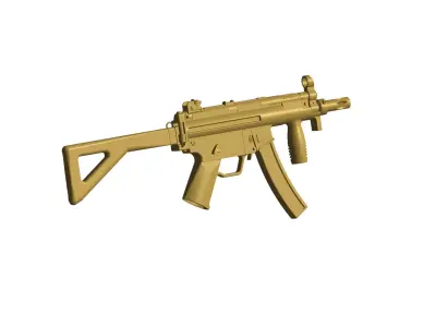 Heckler Koch MP5-K 3D model