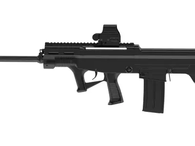 LA-K12 Puma Bullup Shotgun  3D model