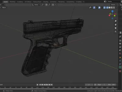 Glock 9mm Free 3D model