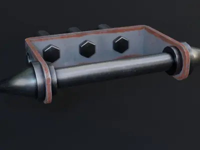 Punch - Game Ready - Low Poly PBR 3D Model Low-poly 3D model