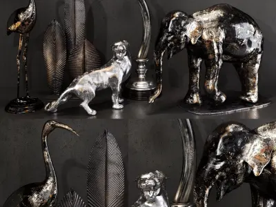 Decor set 54 3D model