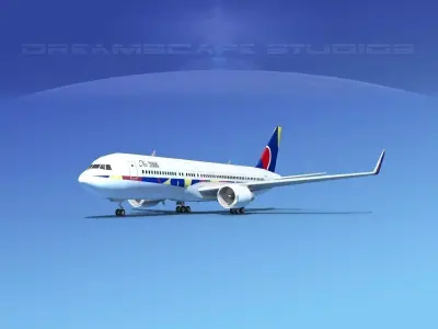 Boeing 767-300 Air 2000 3D model