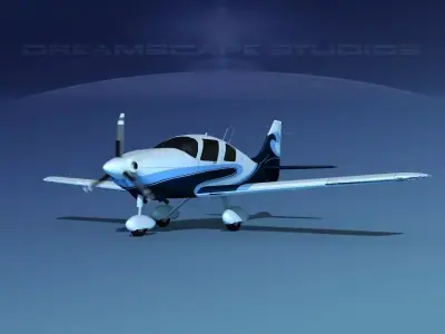 Cessna 400 TTx V08 3D model