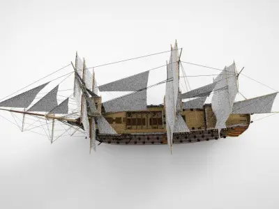 HMS Victory 3D model