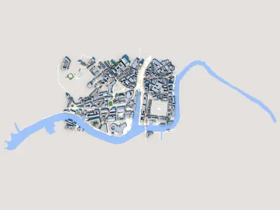 Bristol Cathedral England 3D model