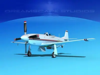 P-51 Mustang Sport V13 3D model