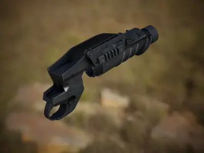 FN GL1 PBR Free low-poly 3D model