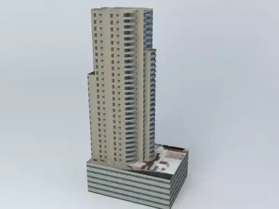 Malecon Center part 2 Santo Domingo Rep. Dom. Free 3D model