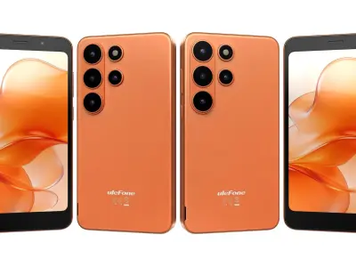 Ulefone Note 22 All Colors 3D model