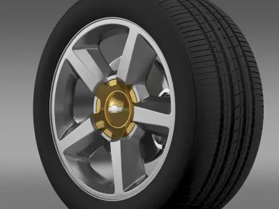 Chevrolet Suburban LTZ 2007 3D model