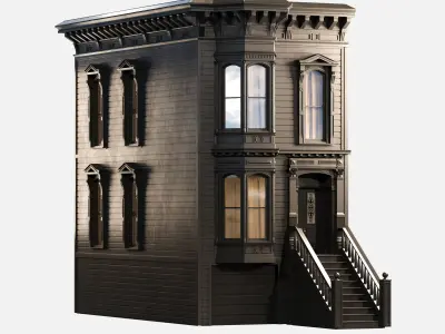  Victorian house 3D model