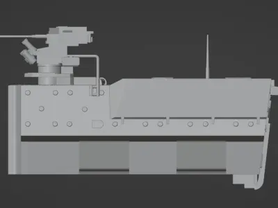 Scalable Boxer troop transport module Bundeswehr 3D print model