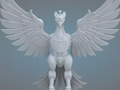 Phoenix Statue PM-22 3D print model