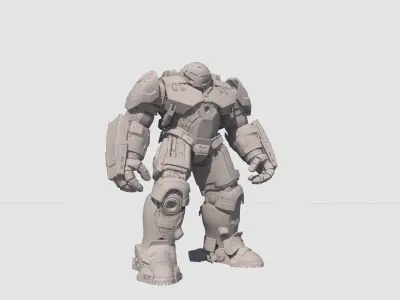 Hulk Armor 3D model