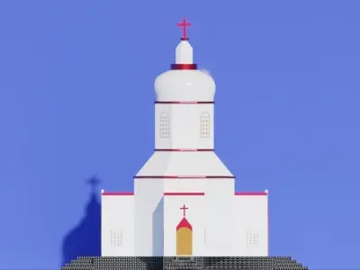 Church model 3D model