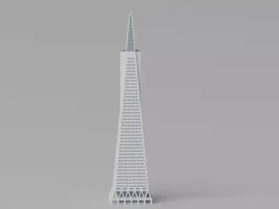 Transamerica Pyramid San Francisco 3D model