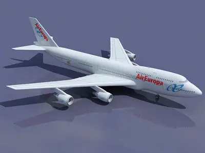 Air Europa Boeing 3D model