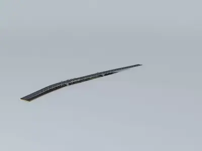 Riga Zemitanu bridge Čaka and Ieriķu street Free 3D model