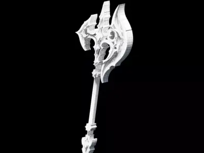 Moonveil Executioner Low-poly 3D model