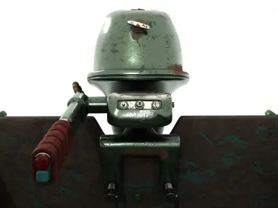 Inflatable Boat 3D model