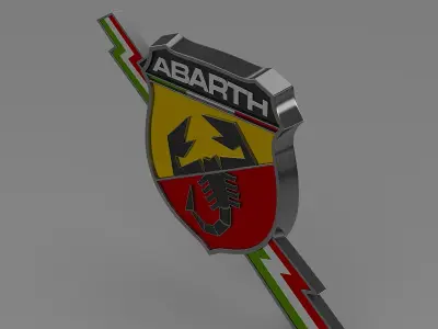 Abart L Logo 3D model