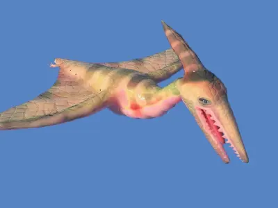pteranodon dinosaur 3D model