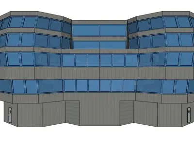 Ship cabinet 2 Free 3D model