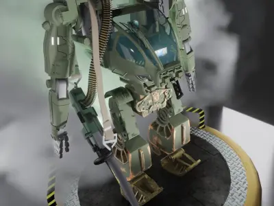 AMP Suit Avatar Exoskeleton 3D model 3D model