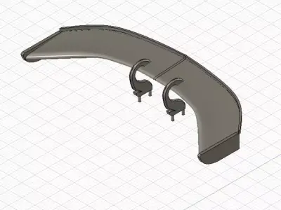 E-WING for Supra 124 Free 3D model