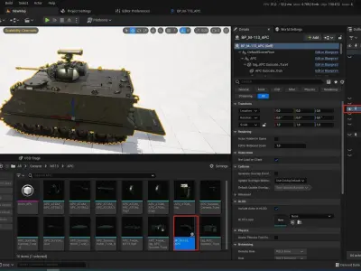 M-113 APC Carrier 3D model
