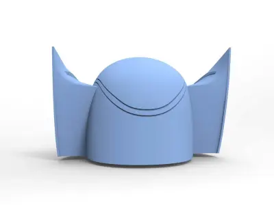 Wolverine Cowl 3D model