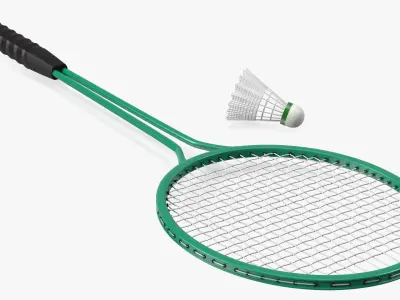 Sport Rackets Collection 2 3D model