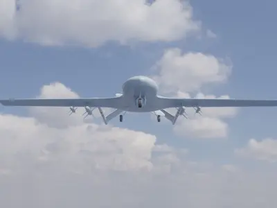 Bayraktar tb2 UCAV Drone 3D 3D model