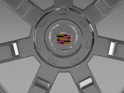 Cadillac Escalade esv 2wd2 rim 3D model