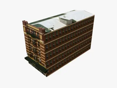 Desmond Chambers Low-poly 3D model