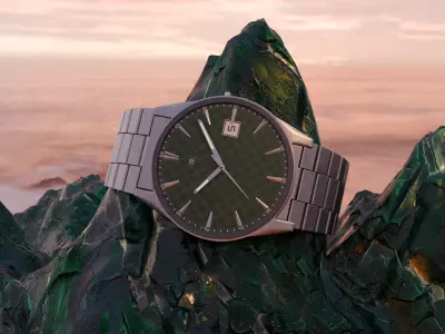 Custom CASIO Watch 3D model