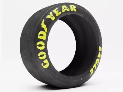 Goodyear Eagle Tire V2 Low-poly 3D model