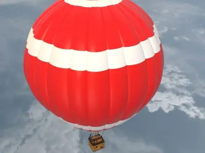 Balloon Hot Air 3D model