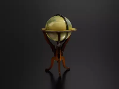 Antique Globe 3 3D print model